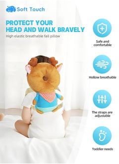 Baby Head Protector Pad for Baby Toddler Walker Anti Fall Infant Walking Head Protection Backpack Cushion Adjustable Toddlers Head Safety Pad Cushion Backpack Baby Back Protection for Crawling Walking - pzsku/Z054C681D5E1D96C1CBDFZ/45/_/1732000983/4a255428-6d30-4aa7-b25a-3b454c08ffb1