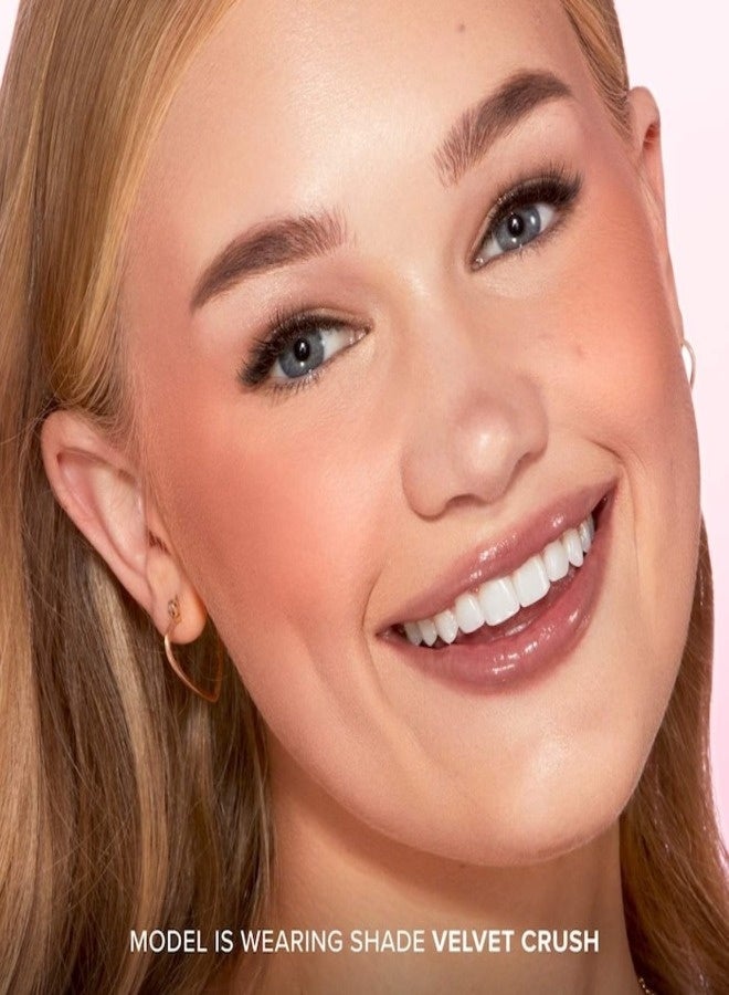 Too FacedCosmetics Too Faced Cloud Crush Blurring Powder Blush –   Velvet Crush (5g) - Nude Pink, Ultra-Smooth Velvet Powder Blush with Blurring, Buildable & Long-Wearing Soft-Focus Finish - Image 3