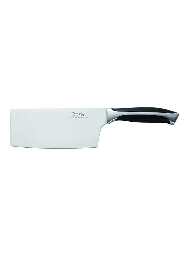 Prestige Ultimate 6.5" (17.5 Cm) Chopper Knife | Rust Free Stainless Steel Blade - Pr57548 Silver - Image 1