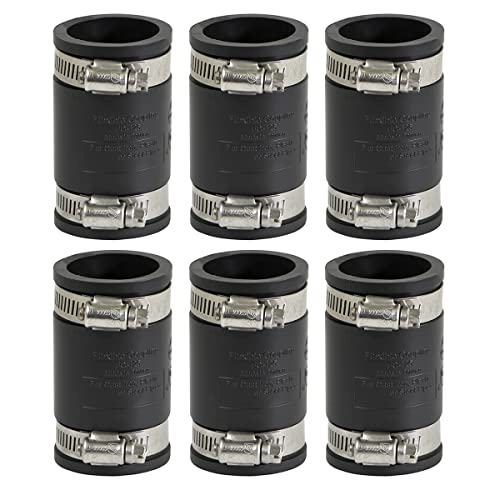 SUPPLYGIANT Supply Giant 6I45x6 Flexible Coupling, 1-1/4, Black - Image 1