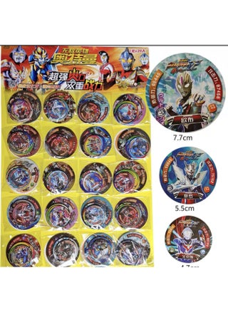 Ultraman Round Cards Waterproof Thickened Childrens Toy Set Altman round card large, medium and small 100 - pzsku/Z054C9E1716830021F9F9Z/45/1745907131/02a4b811-b282-4a91-81bc-76bcb514cd30