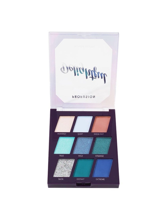 Profusion Cosmetics 9 Shade Pigmented Eyeshadow Palette, Vibrant Matte and Shimmer Colors for Versatile Eye Makeup, Get Glamorous Eyecatching Looks (Delightful) - Image 1