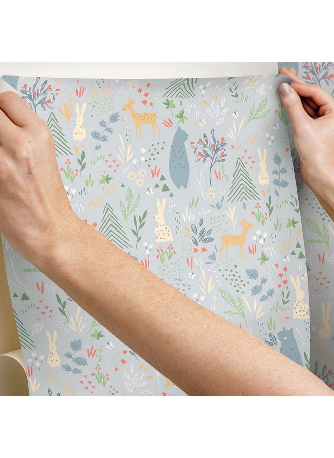 RoomMates Rmk12120Rl Red Spring Forest Pals Peel And Stick Wallpaper  - Image 4