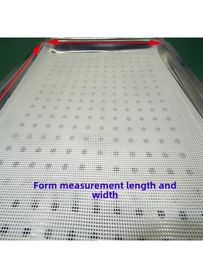 Generic - Thickened Square Steamer Pad Silicone Steaming Plate Pad Non-stick Steaming Cloth High Temperature Resistant Silicone Pad Steamed Buns Pad Steaming Pad-Size:Square Silicone Steamed Bun Mat [1.2x1.2] 5 Pieces - Image 1