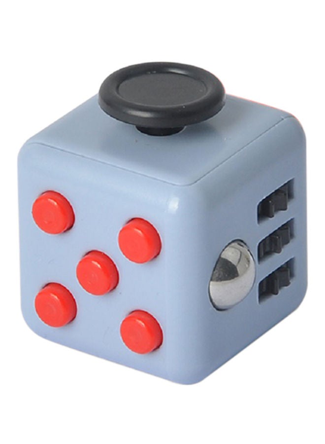 NIBEMINENT 6-Slides Fidget Anti-Stress Cube Toy 