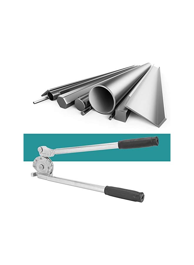 بروماس ثني الأنابيب، ثني الأنابيب الفولاذية لأدوات الورشة والتحسينات المنزلية (250 مم 1/2 12 مم) - Image 3