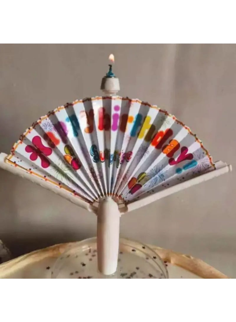 LDQ Surprise Birthday Candle Auto-Opening with Festive Greetings- Prefer For Cake Decorating and Party Celebrations for Halloween, Suitable for Birthday - Image 2