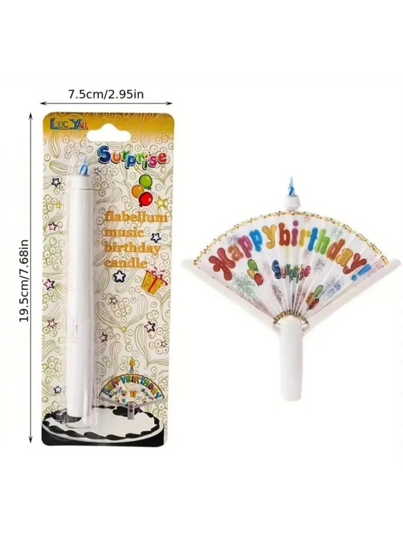 LDQ Surprise Birthday Candle Auto-Opening with Festive Greetings- Prefer For Cake Decorating and Party Celebrations for Halloween, Suitable for Birthday - Image 3
