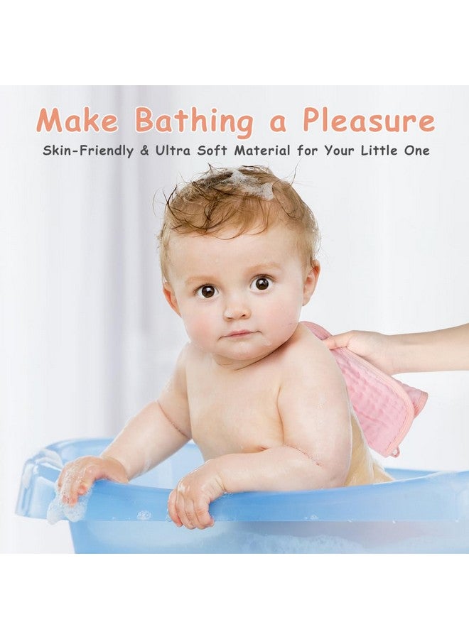 AIDEA Baby Muslin Burp Cloths10 Pack 100% Cotton Washcloths For Babies Large Soft Breathable Baby Towels For Newborn Absorbent Bath Towels For Baby Newborn Essentials Baby Gifts20 X10 - Image 4