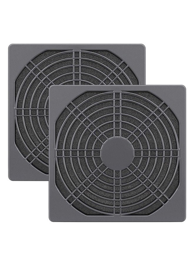 Wathai 2 Pack 120mm PC fan Dust Filter Cover Computer Mess - Image 1