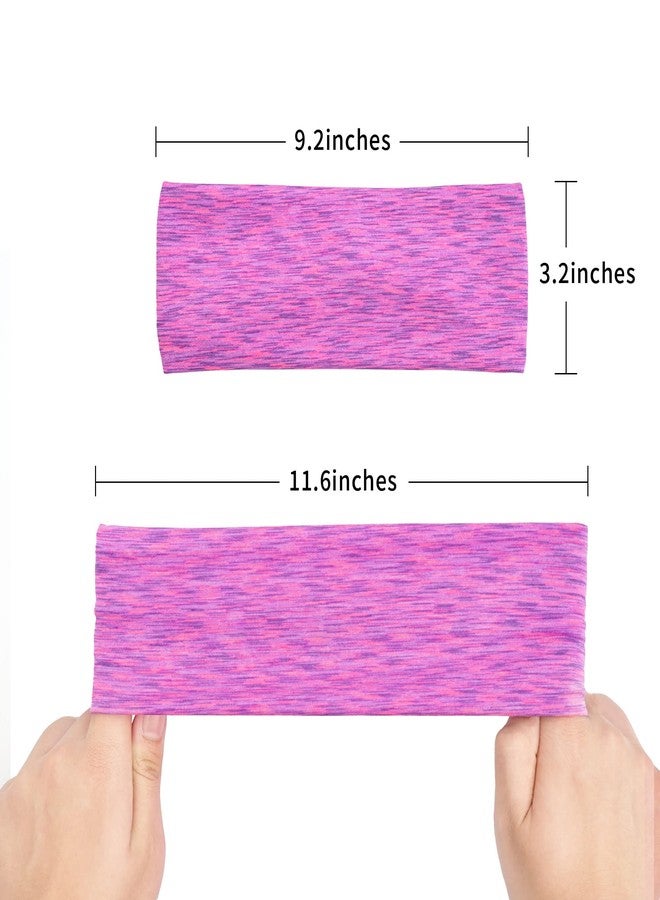 CÉLLOT 12 Colors Sweat Headbands Breathable Athletic Sweatbands Yoga Sports Headbands for Girls and Boys Soft Moisture Wicking Elastic Hairband for Girls and Teenagers Adults - Image 2