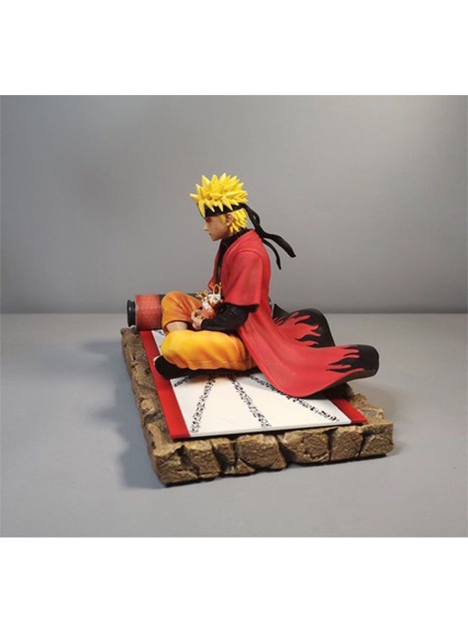 General Meditation Naruto Naruto Immortal Meditation Flowing Wind Payne Figure Toy Ornament  - Image 3