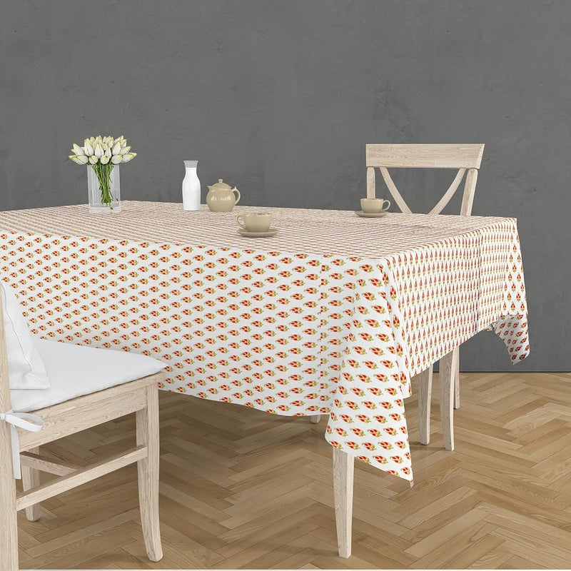 RRC RRC Super Soft Brushed Microfiber Cotton Dining Table Cloth60X45Inches Rectangular Table CoversPack of 24 to 6 Seater Table Covers  - Image 1