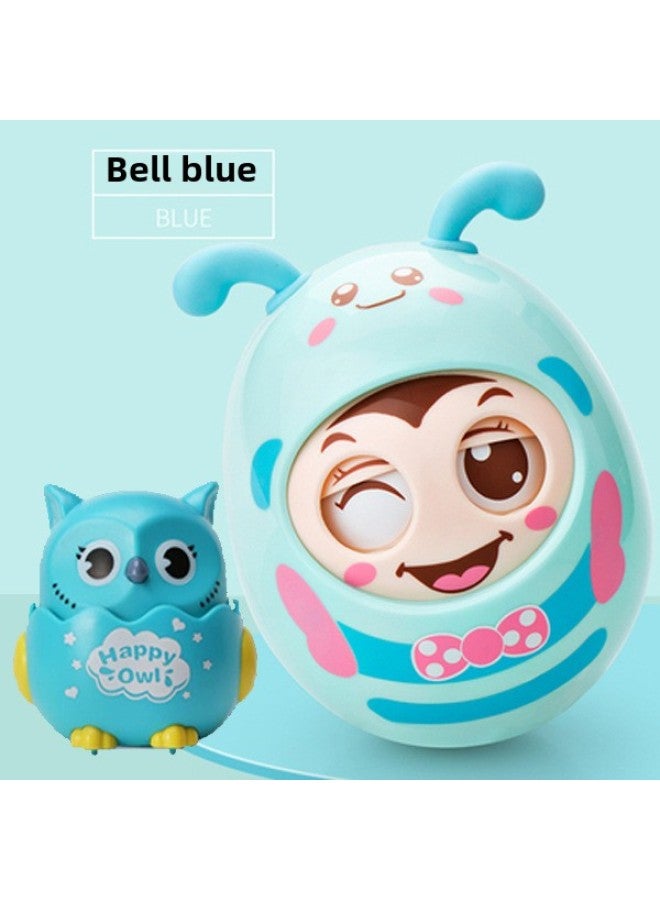 Infant Tumbler Toy Large Size 3-6-12 Months Baby 0-1 Years Old Early Education Educational Blink Cartoon 8-Color: Blink Tumbler + Press Sliding Owl  - Image 1
