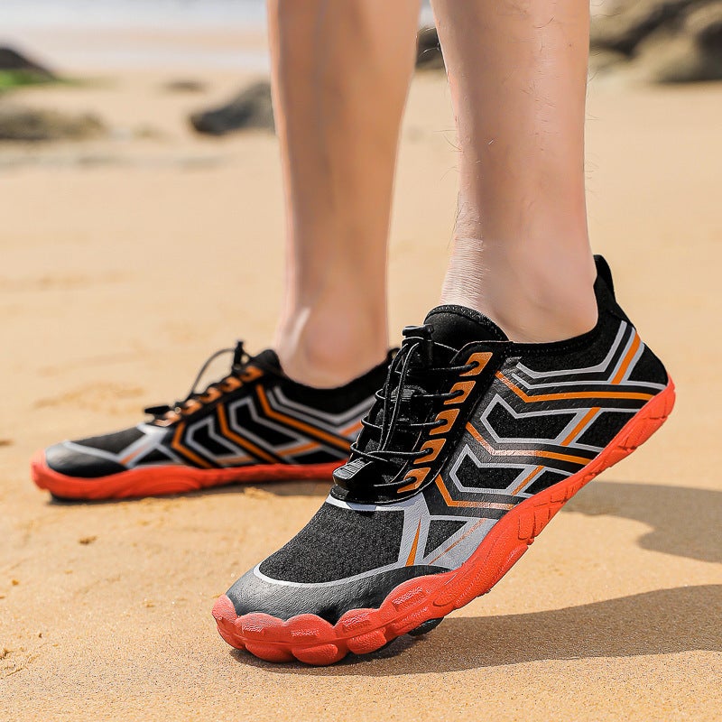 Outdoor Tracing Shoes 25 Summer Soft Bottom Beach Shoes Breathable Wear-Resistant Five-Finger Shoes Lightweight Quick-Drying Wading Shoes - Image 3