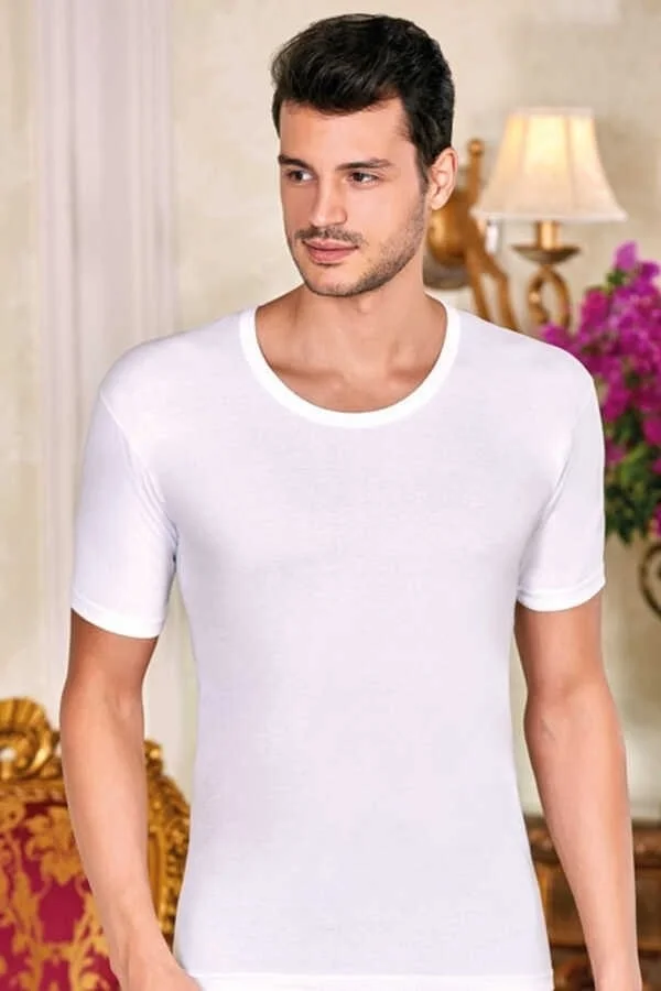Berrak 1002 Men's Undershirt Half Sleeve 3 Pack