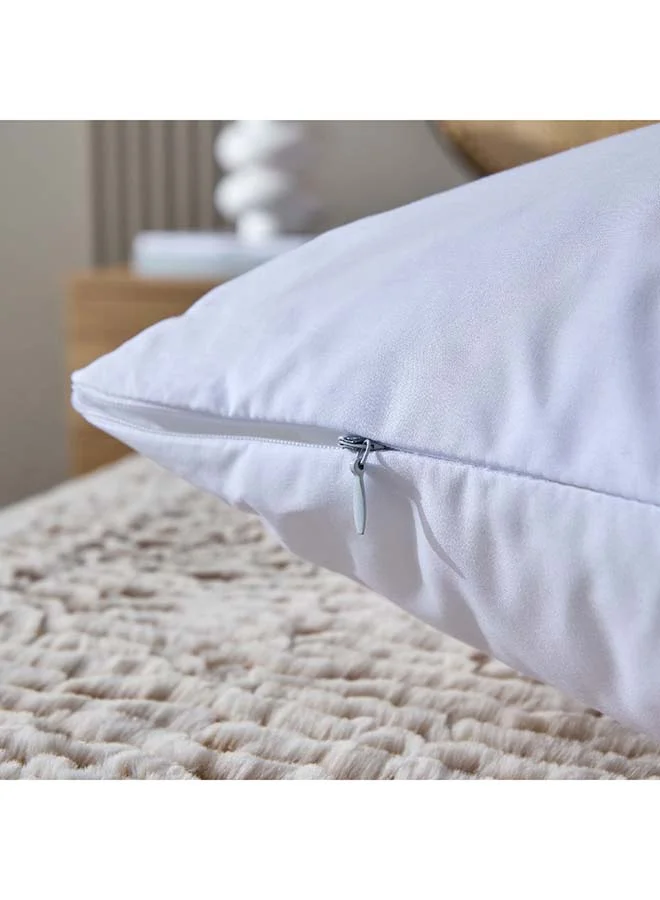 Home Box  Adjustable Pillow with Zipper Opening 75 x 50 cm  | Best Price UAE