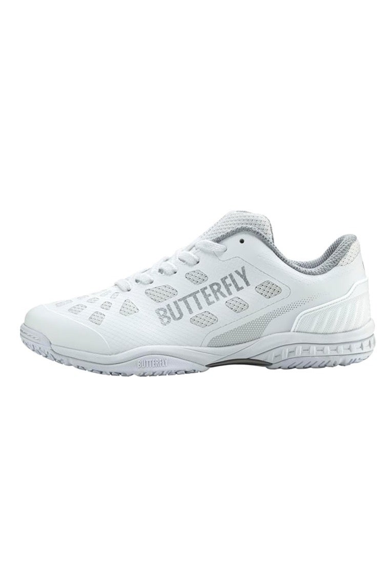 Butterfly Lezoline Levalis Shoes: Performance Table Tennis Shoes, Enhanced Comfort and Fit High Grip, Footwork Support Platinum white 40 - Image 2