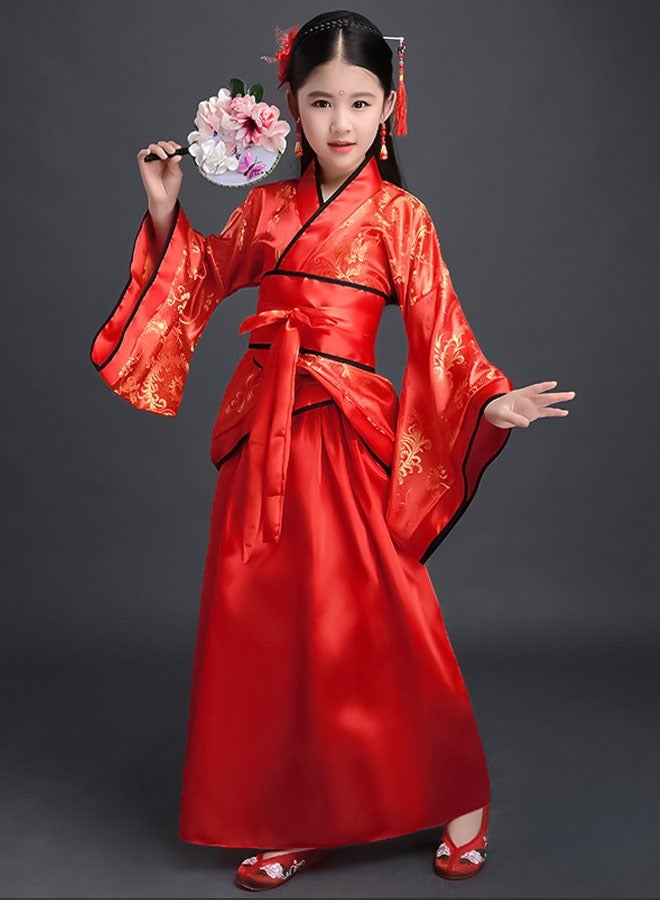 Beauenty New Retro Chinese Hanfu Dress Imitation of Tang and Song Dynasties Girls' Dress - Image 2
