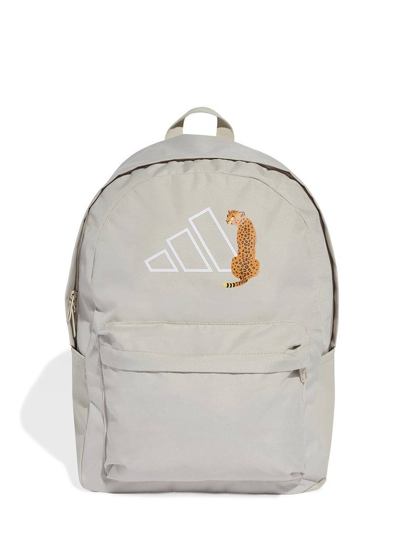 Adidas Classics Leopard Graphic Backpack - Image 1