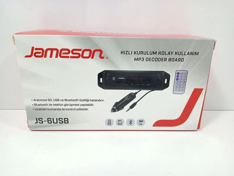 JAMESON 2 Years Aux to USB Bluetooth Converter Aux Converter Plugged into Cigarette Lighter Aux Input 49 Watt