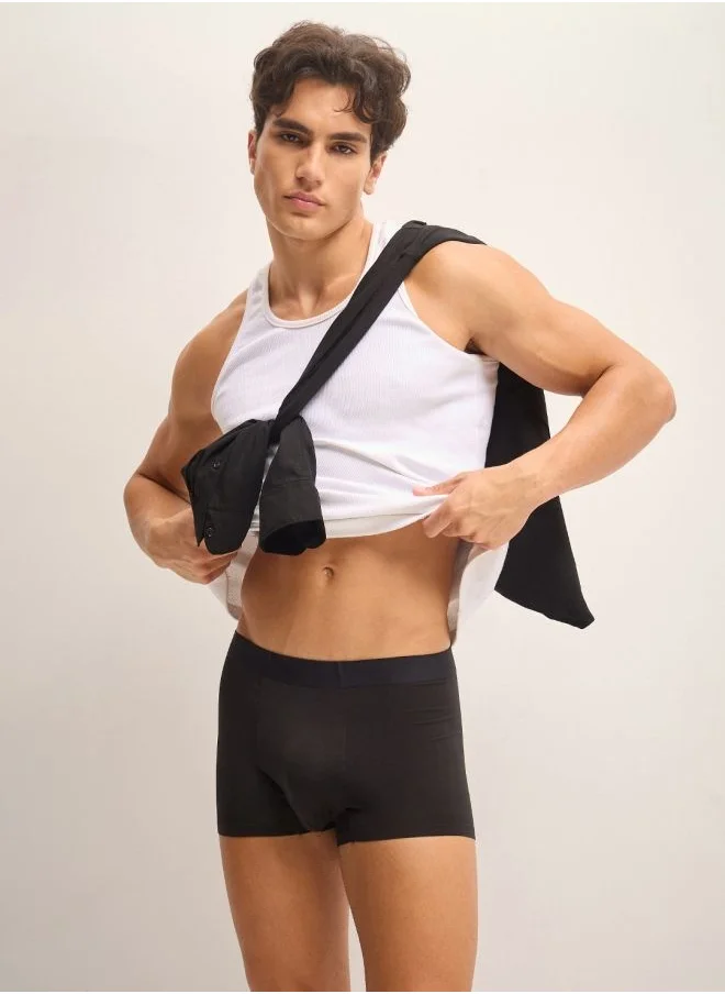 ذا بير هاوس Men’s Boxers (Pack of 3) – Made from Modal Fabric, Breathable Stretchable Boxer Shorts Designed for Ultimate Daily Comfort