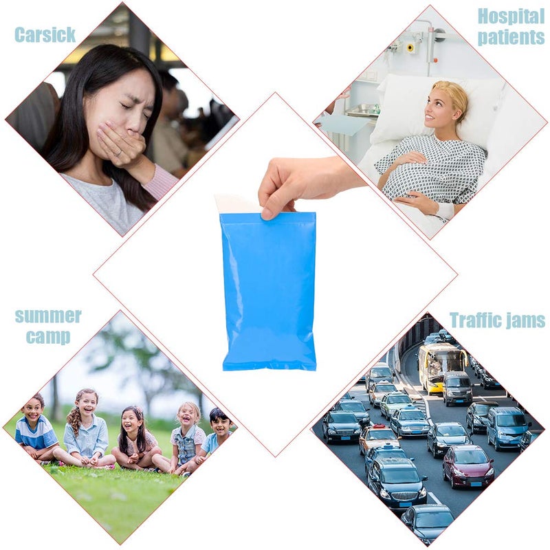 Emoly 8 Pack Disposable Urine Bags, Pee Bags for Camping Travel Urinal Toilet Traffic Jam Emergency Portable Urine Bag Pee Bags Car Toilet for Men Women Children Brief Relief - Image 3