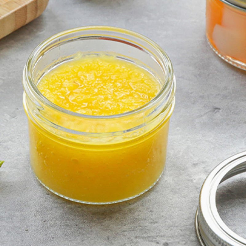 6Pcs 250Ml Plastic Jars with Silver Aluminum Lids Refillable Travel Containers - Image 5