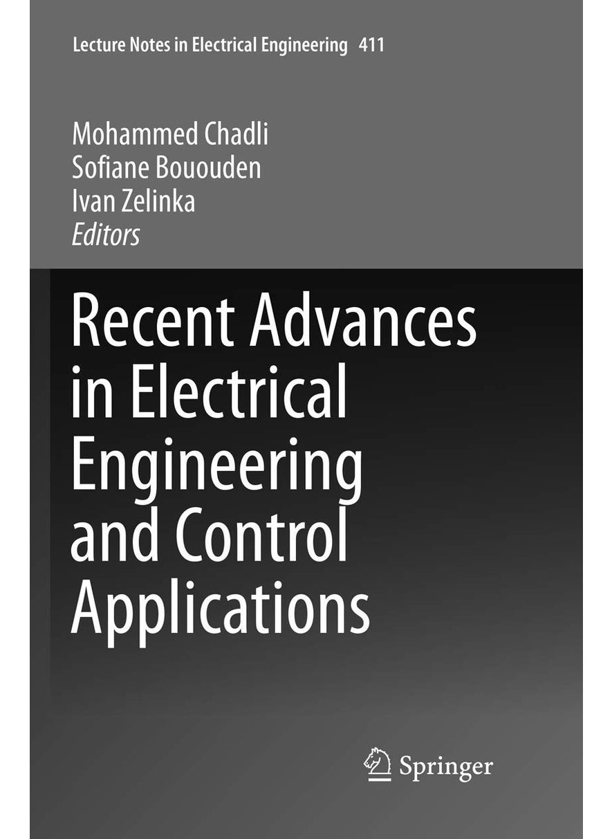 Recent Advances in Electrical Engineering and Control Applications 