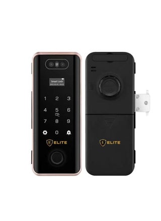 قفل باب زجاجي ببصمة الإصبع من ELITE GL- PLUS 6 طرق لفتح نظام الملاحة الصوتي الذكي وجهاز التحكم عن بعد وشاشة لمس مضادة للزقزقة ومضادة لفك التشفير، والتعرف على الوجه ثلاثي الأبعاد، ومنفذ الشحن، وبطارية - pzsku/Z054DF77000441E711B59Z/45/_/1693987541/e1bb2e28-be6b-4e42-8432-41496a51bcf0