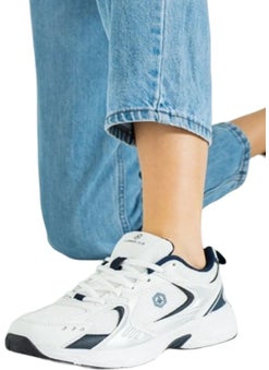 Hammer Jack Songa White Navy Unisex 530 Mod Sneaker Sports Shoes 23144 V3  - Image 1
