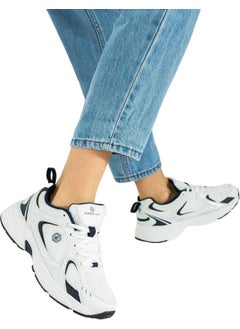 Hammer Jack Songa White Navy Unisex 530 Mod Sneaker Sports Shoes 23144 V3  - Image 2