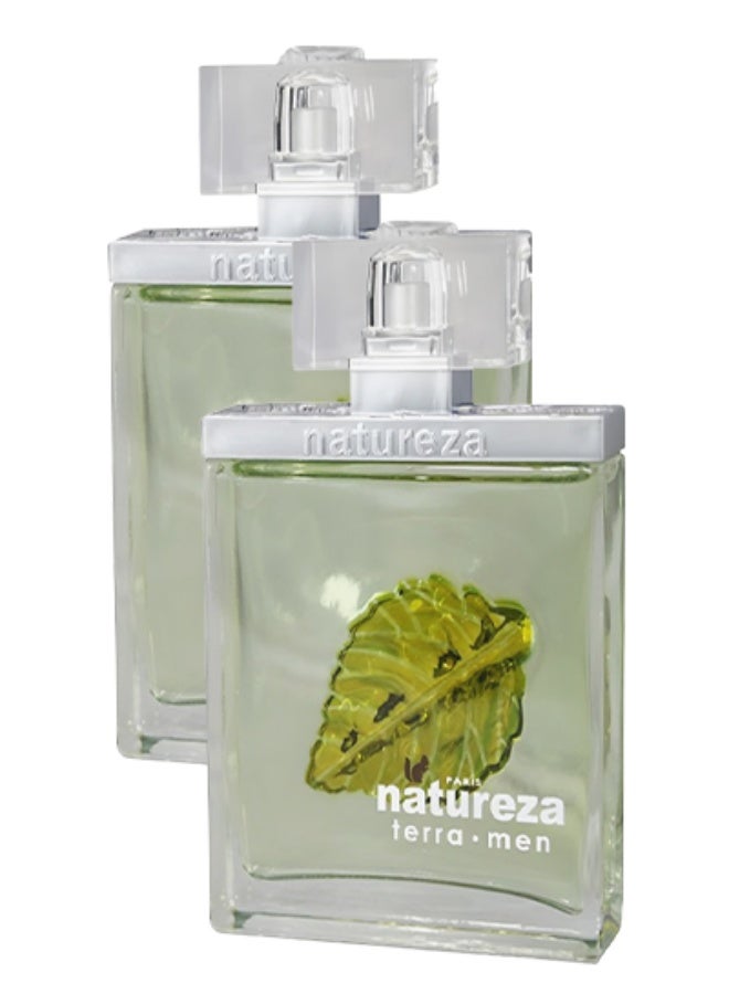 ناتورزا 2 قطع عطر نوتريزا تيرا للرجال 75 مل - Image 1