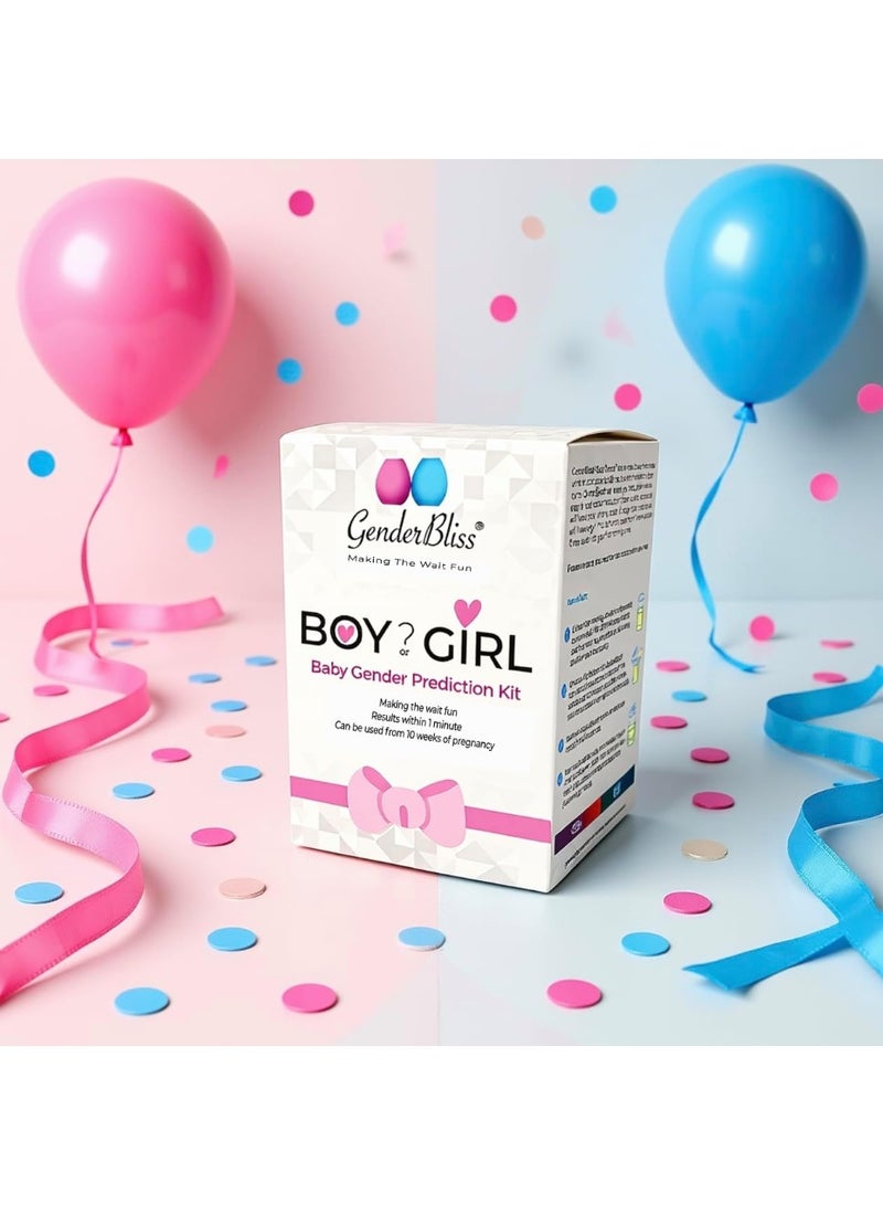 GenderBliss مجموعة اختبار تحديد جنس الجنين المبكر من جندر بليس - اختبار الكشف عن جنس الحمل في المنزل - للمتعة فقط - Image 5