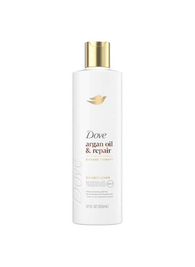 دوف بلسم دوف بزيت الأرغان لإصلاح الشعر الخفيف مع تقنية العناية بالبروتين الحيوي ومزيج زيت الأرغان 12 أونصة سائلة - Image 1