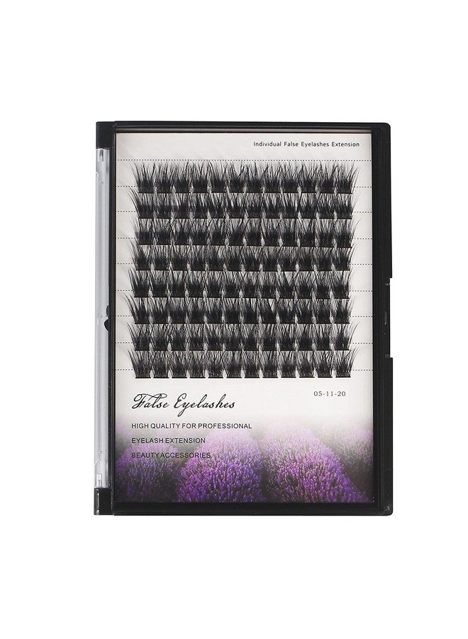 Dedila 96Pcs Wide Stem Dramatic Volume Eye Lashes Extensions D Curl Black Soft Individual False Eyelashes Cluster Makeup Toos (10Mm) - Image 5