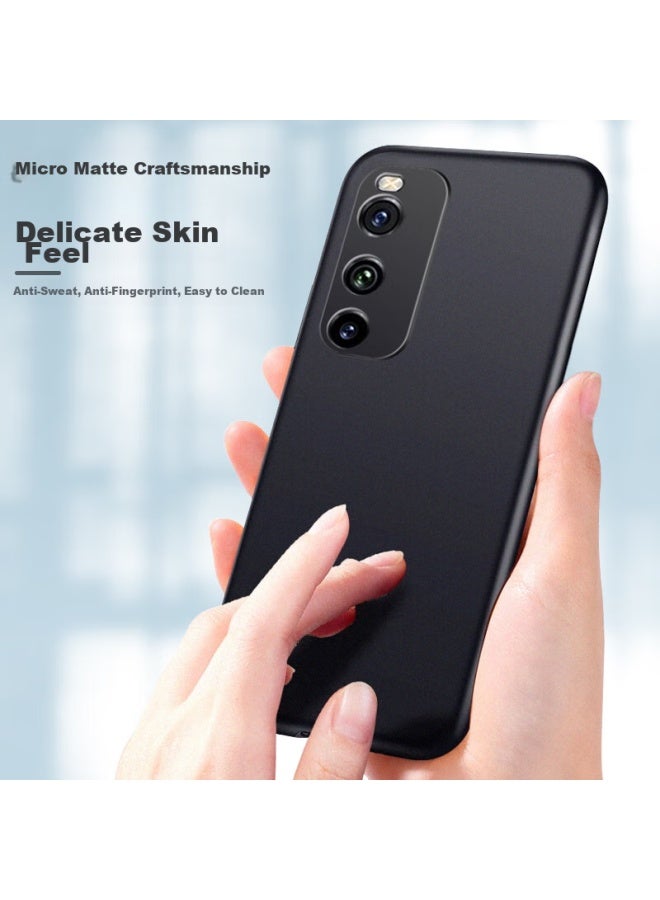 Kmaxai Phone Case For Vivo Iqoo Neo5 Vitality Edition/neo3, Upgraded Lens Protection, Full Coverage Anti-scratch Anti-drop Tpu Frosted Soft Shell, Black - Image 3
