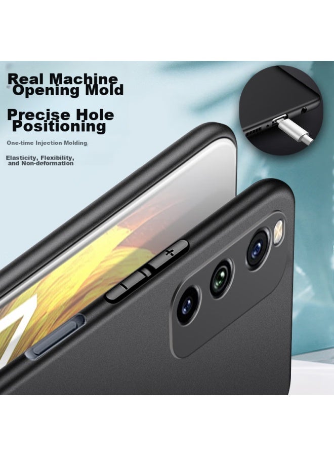 Kmaxai Phone Case For Vivo Iqoo Neo5 Vitality Edition/neo3, Upgraded Lens Protection, Full Coverage Anti-scratch Anti-drop Tpu Frosted Soft Shell, Black - Image 4