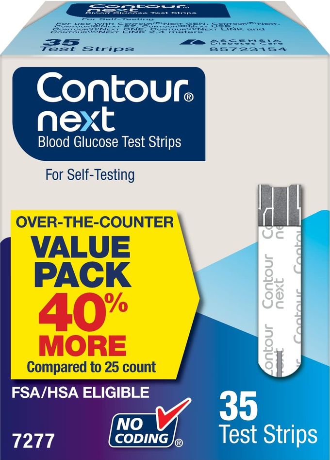 Ascensia CONTOUR NEXT Blood Glucose Test Strips for Diabetes, 35 Count - Image 4