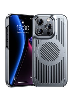 Benks MagClap Biliz Cooling Case for iPhone 15 Pro Max Magnetic Suction Charging with Shell, light and portable Grey Colour