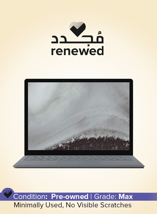 مايكروسوفت تم تجديده - Surface Laptop 2 بشاشة UHD مقاس 13.5 بوصة، ومعالج Intel Core i5/الجيل الثامن/ذاكرة الوصول العشوائي 8 جيجابايت/محرك أقراص SSD سعة 256 جيجابايت/بطاقة رسومات Intel UHD 620 - Image 1
