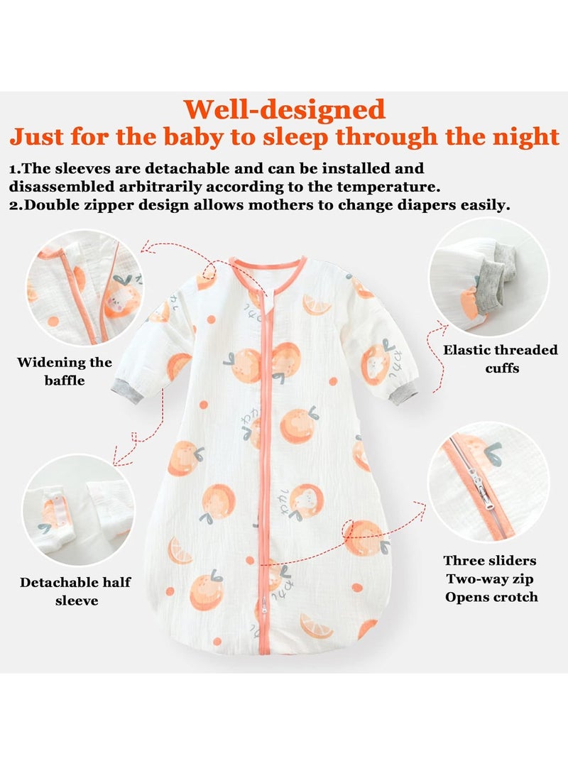 Baby Sleep Sack,  Baby Sleeping Bag, 100% Cotton Baby Sleep Bag
