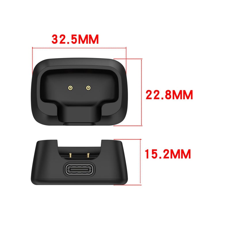 قاعدة شحن متوافقة مع جهاز إرسال DJI Mic Mini، محطة إرساء مغناطيسية مع كابل Type-C، شاحن بديل محمول للميكروفون، ملحق تصوير فيديو - Image 3