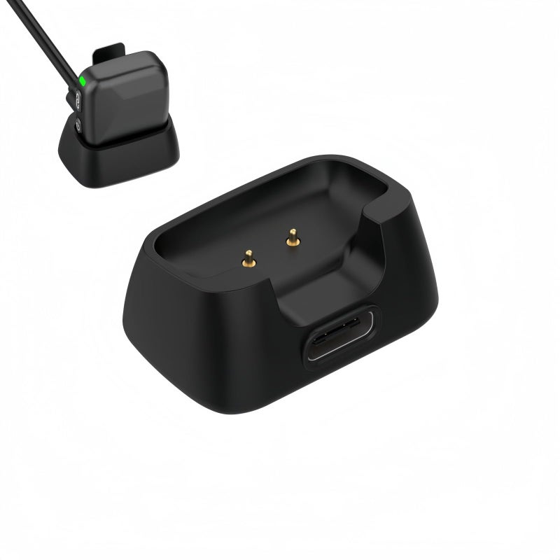 قاعدة شحن متوافقة مع جهاز إرسال DJI Mic Mini، محطة إرساء مغناطيسية مع كابل Type-C، شاحن بديل محمول للميكروفون، ملحق تصوير فيديو - Image 1