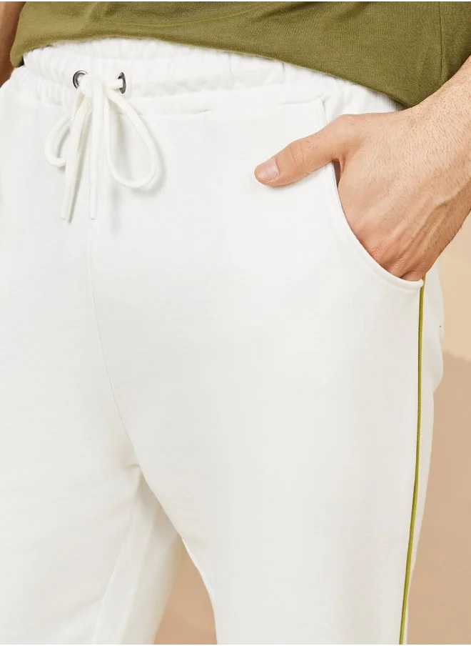 Styli Side Striped Regular Fit Joggers