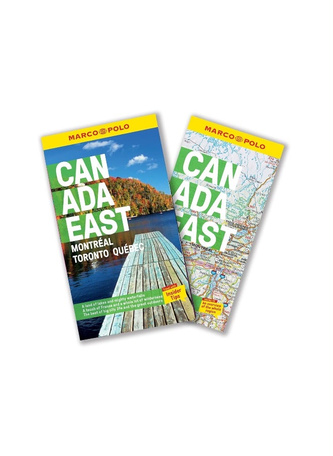 Canada East Marco Polo Pocket Travel Guide - with pull out map: Montreal, Toronto and Quebec  - Image 2