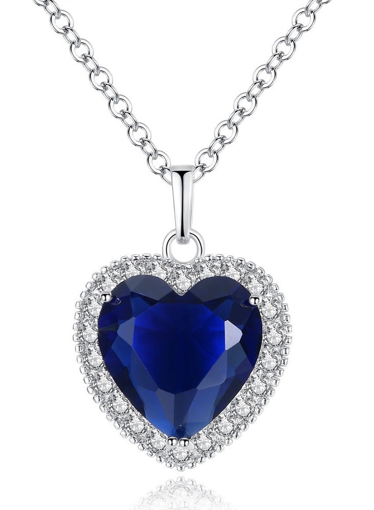 Y&D A blue gemstone necklace called the Heart of the Sea - Image 2