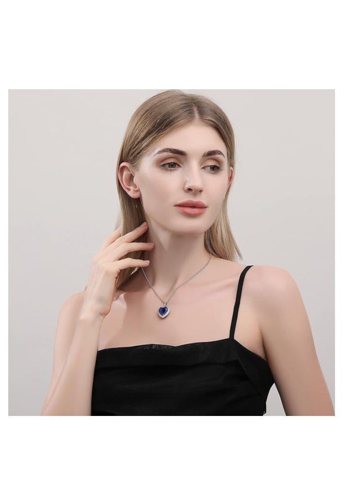 Y&D A blue gemstone necklace called the Heart of the Sea - Image 5