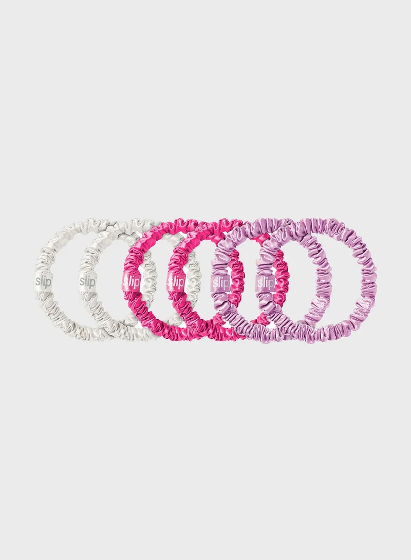 SLIP Sweet Pea Skinny Scrunchies