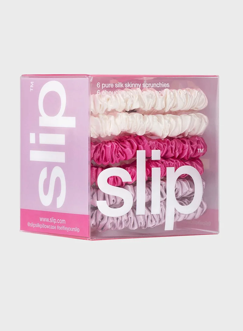 SLIP Sweet Pea Skinny Scrunchies